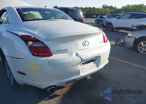 2009 Lexus Sc 430 from USA, damaged, VIN JTHFN45Y399020882